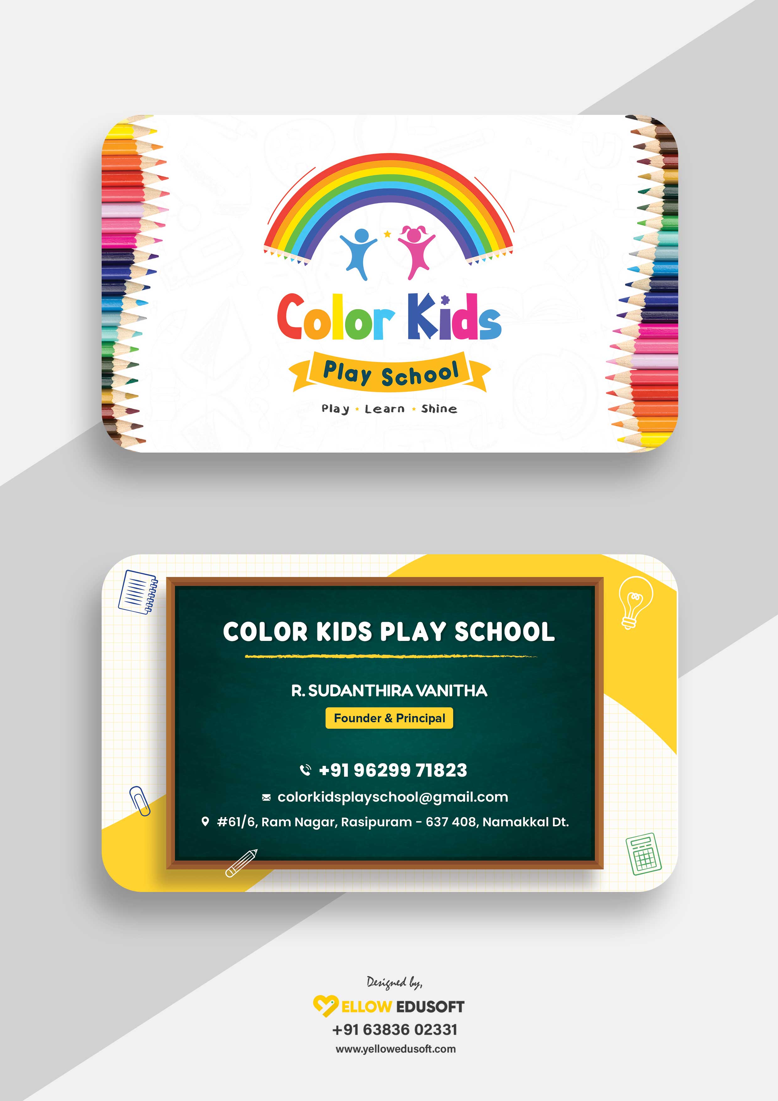 Color Kids Business Card