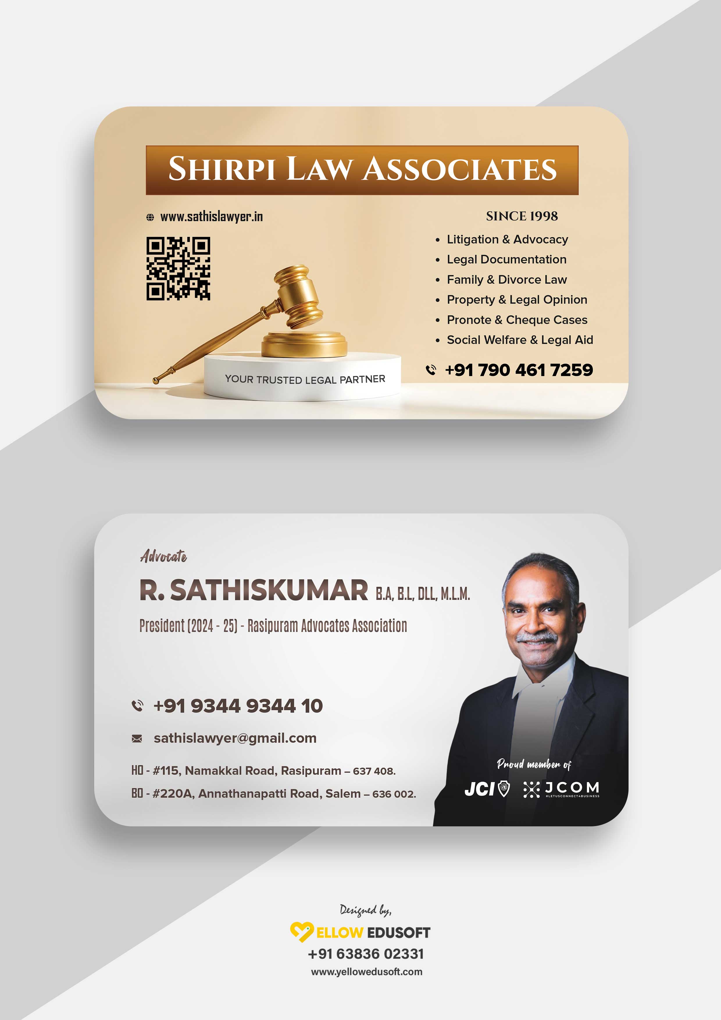 Lawyer Business Card