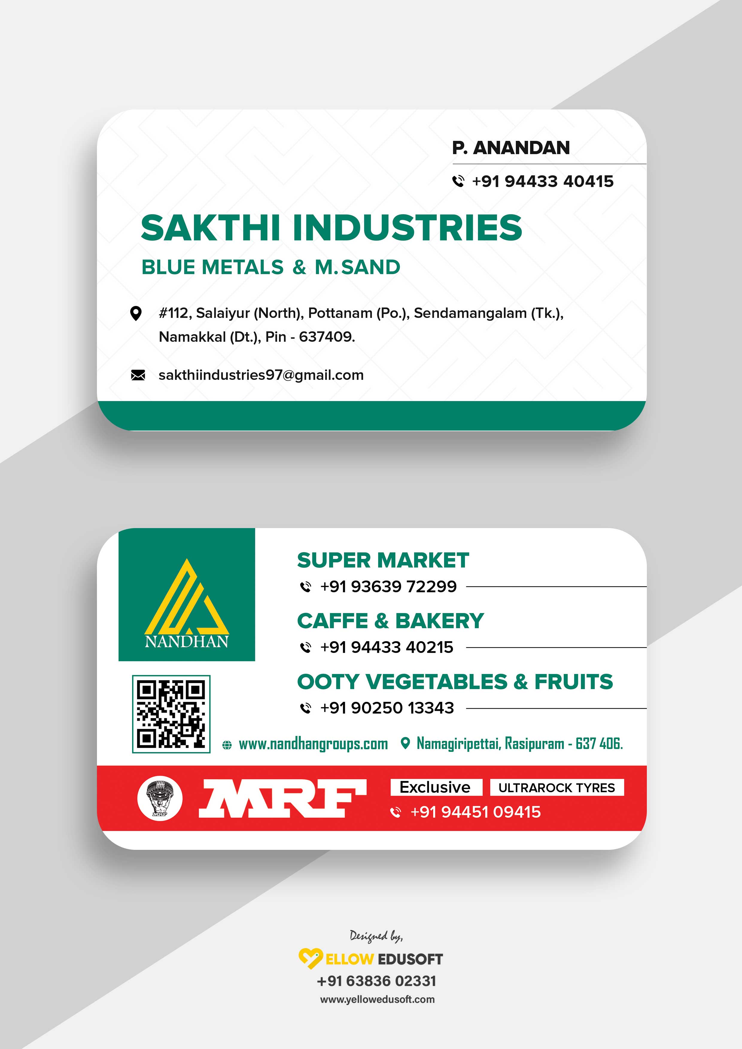 Nandhan Business Card